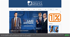 Desktop Screenshot of mises.pl
