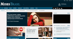 Desktop Screenshot of mises.org.br